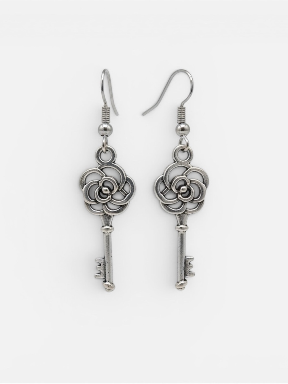Ellie Mae Flower Key Earrings